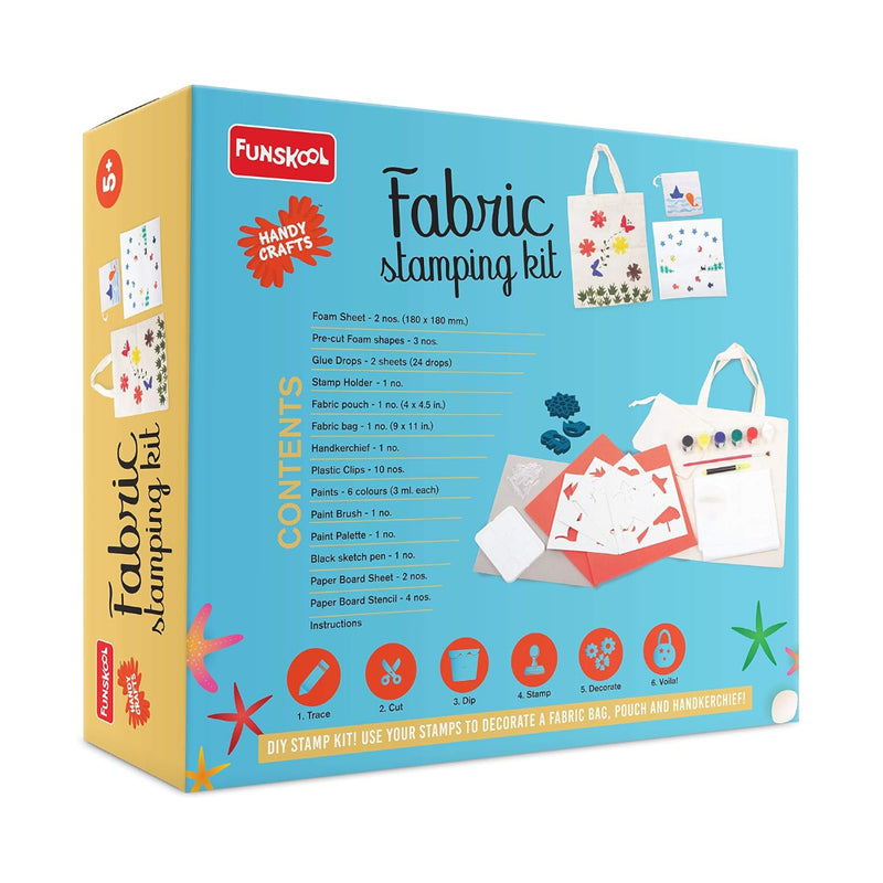 Funskool DIY Fabric Stamping Kit
