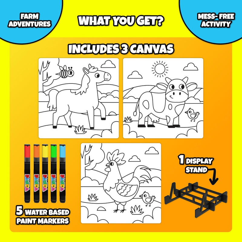 Play Panda Mess Free Canvas Art