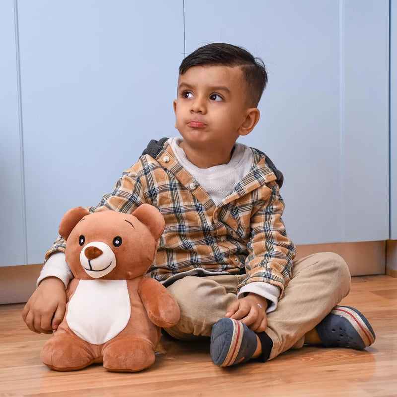 Mirada Huggable Bear Toy - Brown – 32cm