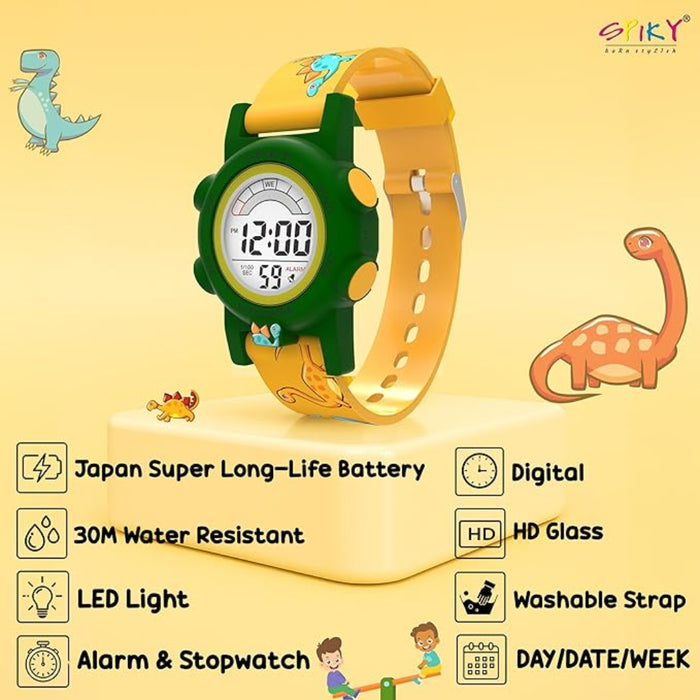 Spiky EVA41 Digital Sports Watch for Kids