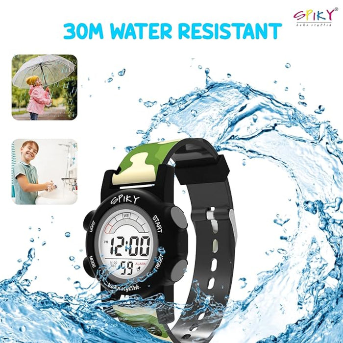 Spiky EVA41 Digital Sports Watch for Kids