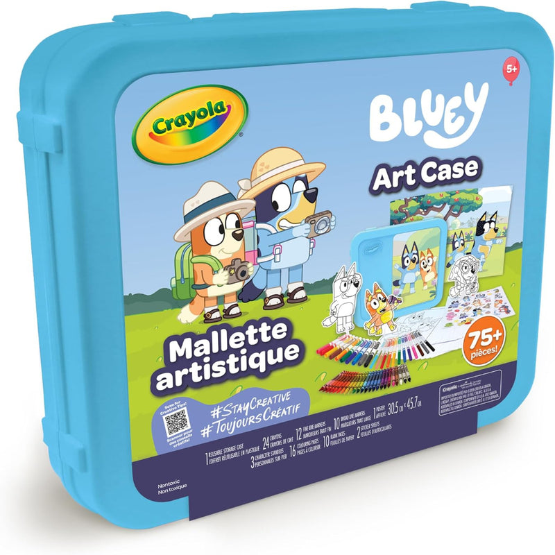 Crayola Bluey Art Case