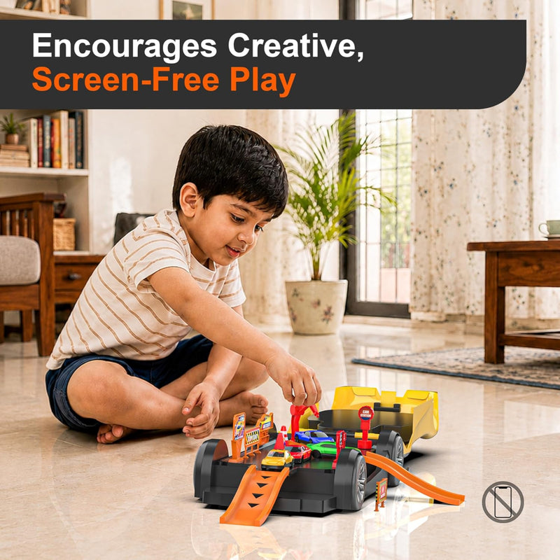 Mirana Car-in-Car Garage Toy for Kids