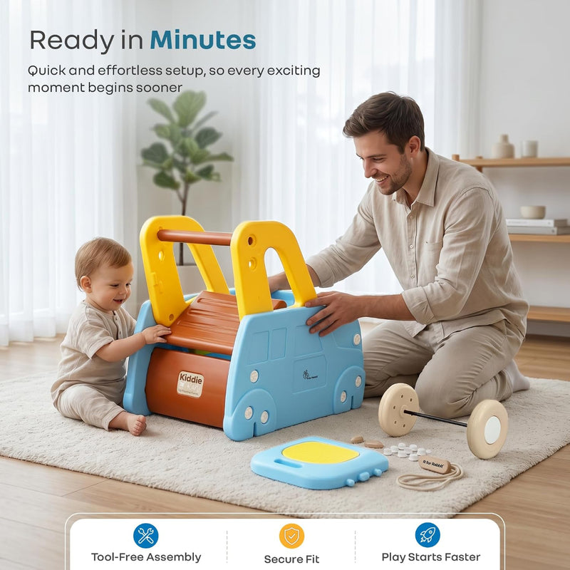 R for Rabbit Kiddie Kart 4-in-1 Push Walker