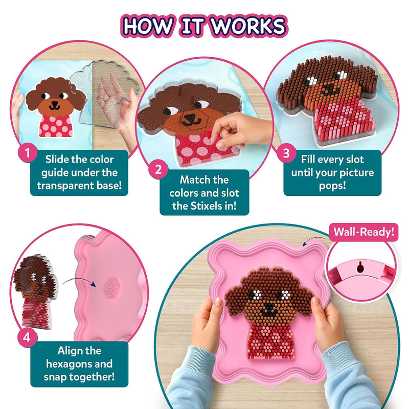 Skillmatics Stixels The Little Puppy