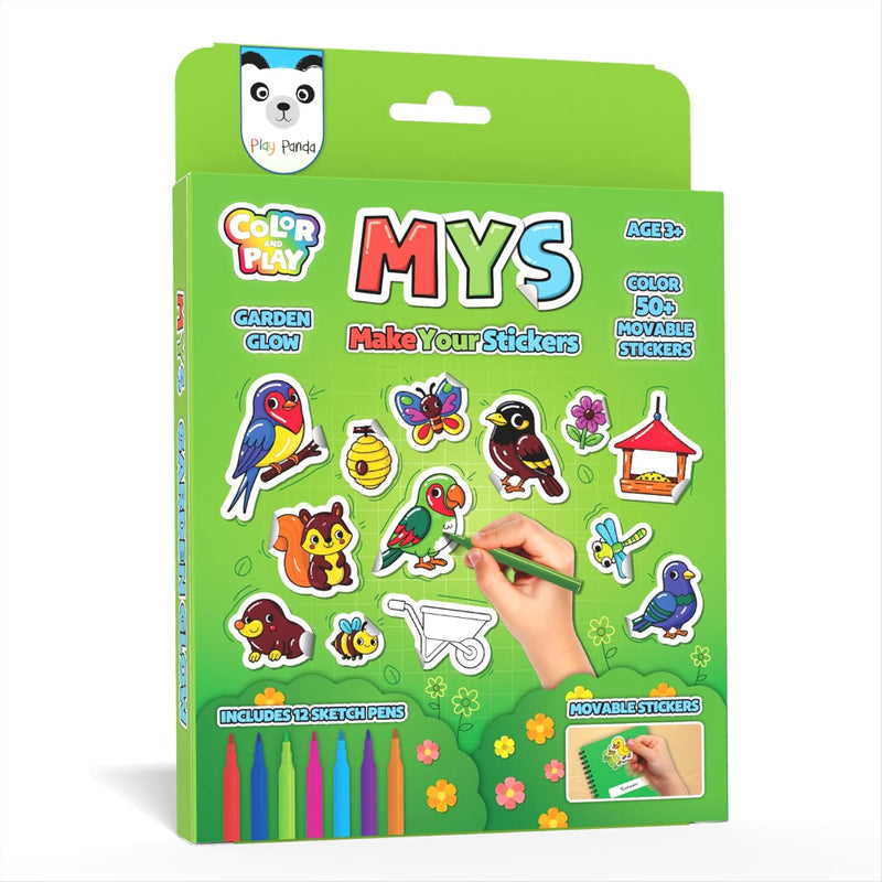 Play Panda Make Your Stickers