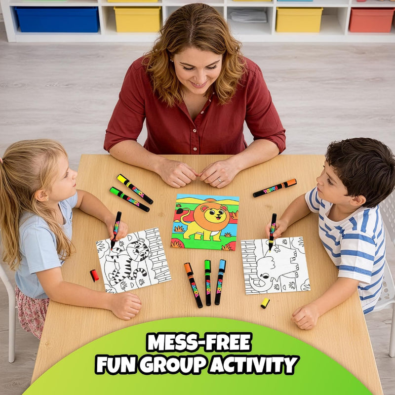 Play Panda Mess Free Canvas Art