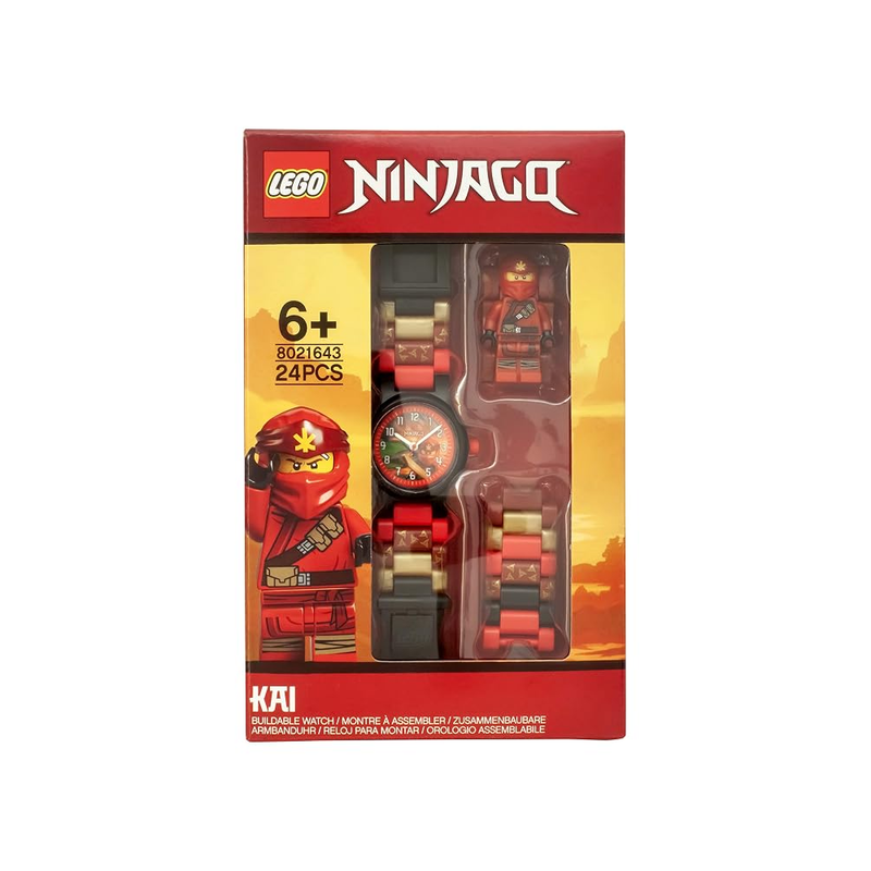 Lego 8021643  Ninjago Kai Minifigure Link Analog Watch