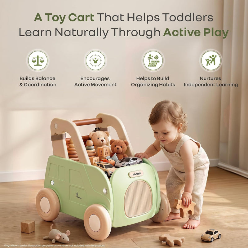R for Rabbit Kiddie Kart 4-in-1 Push Walker