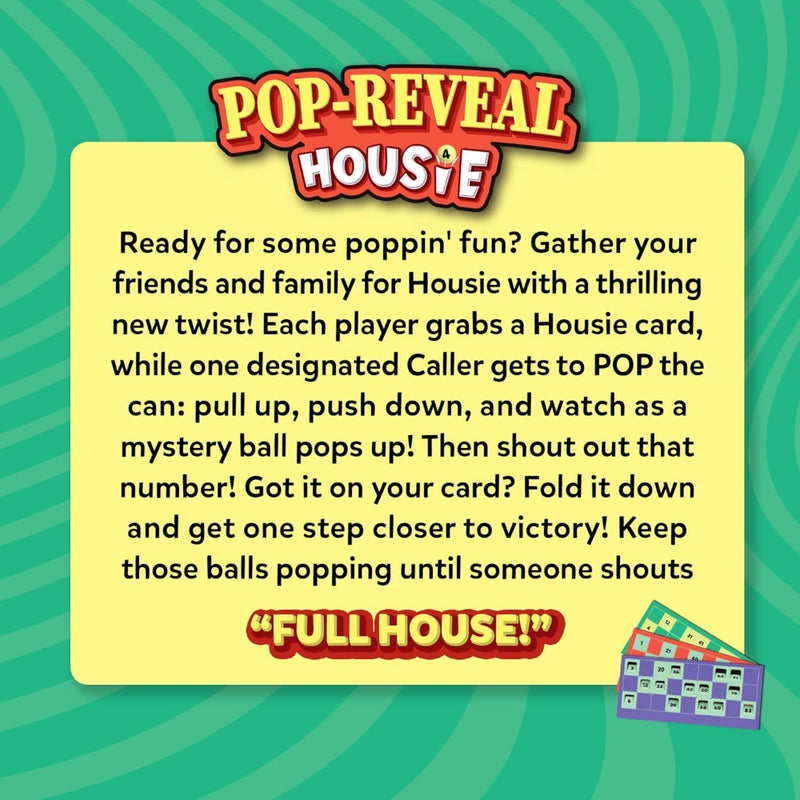 Skillmatics Pop-Reveal Housie