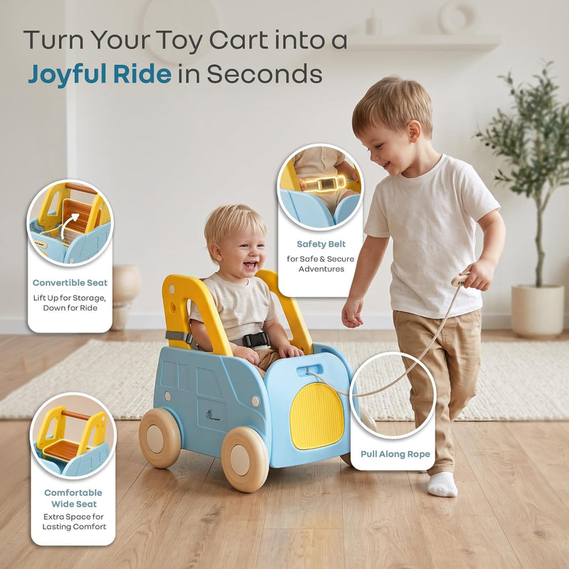 R for Rabbit Kiddie Kart 4-in-1 Push Walker