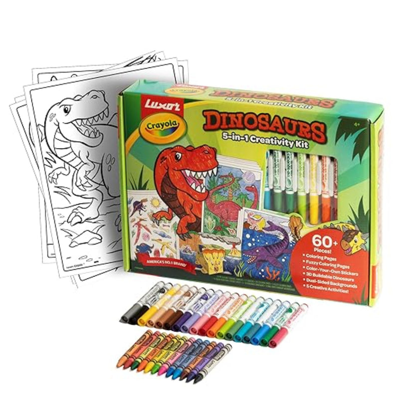 Crayola Dinosaurs 5-in-1 Creativity Kit For Kids