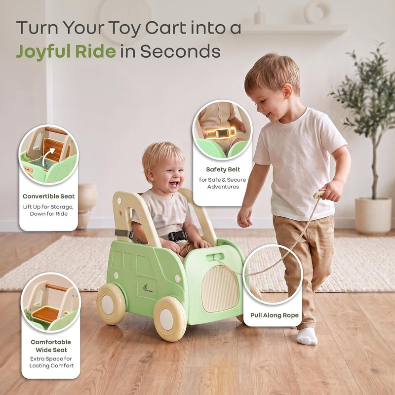 R for Rabbit Kiddie Kart 4-in-1 Push Walker