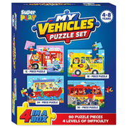 SuperPlay My Vehicles Puzzle Set