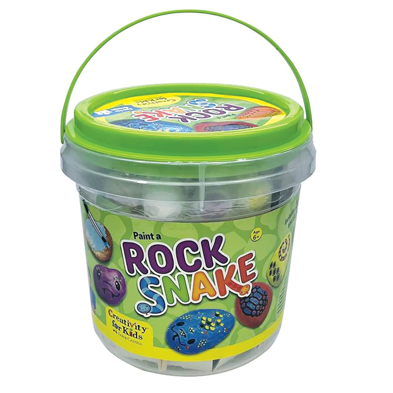 Faber-Castell Rock Snake Rock Painting Bucket Kit