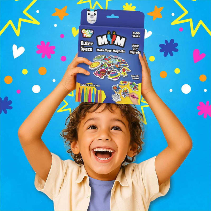 Play Panda Mym Color And Play Make Your Magnet Kits