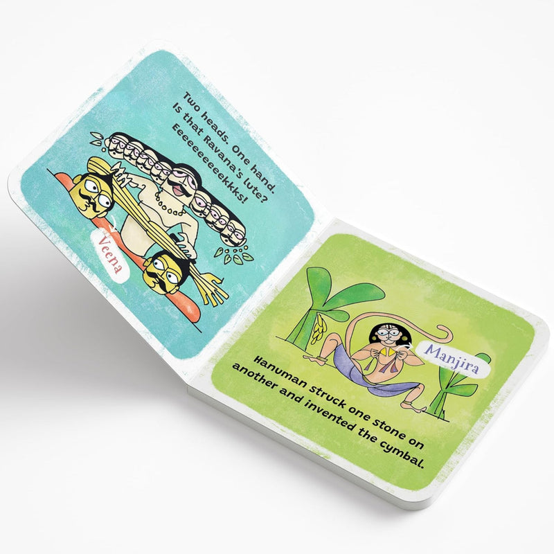 Gana-Bajana Music Of Hindu Gods Board Book (Age : 2 to 5 Years)