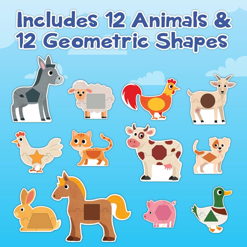 Play Panda Learning Puzzles for Kids Shapes & Animals