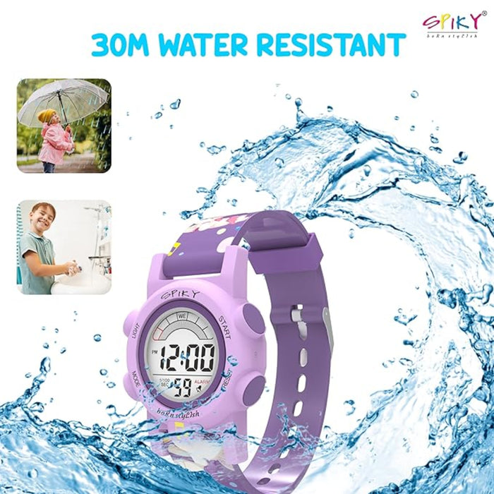 Spiky EVA41 Digital Sports Watch for Kids