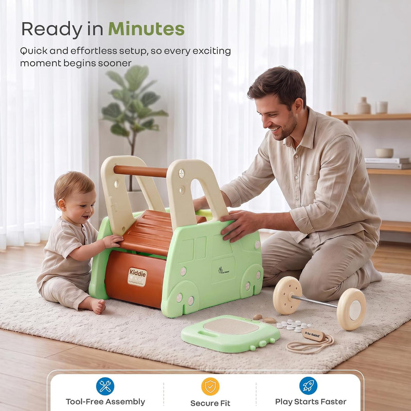 R for Rabbit Kiddie Kart 4-in-1 Push Walker