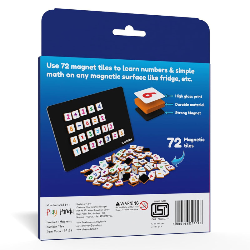 Play Panda Magnetic Tiles for Kids