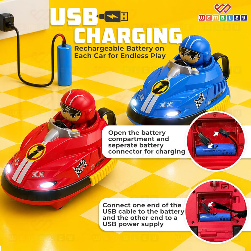 Wembley Bump N Go RC Interactive Battle Racing Car Game