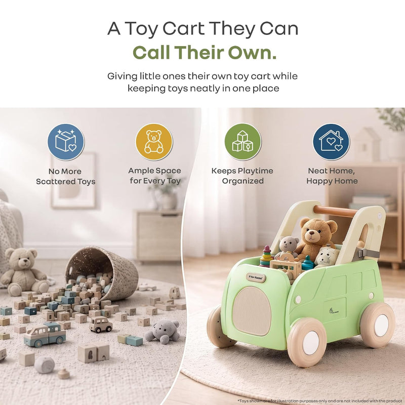 R for Rabbit Kiddie Kart 4-in-1 Push Walker