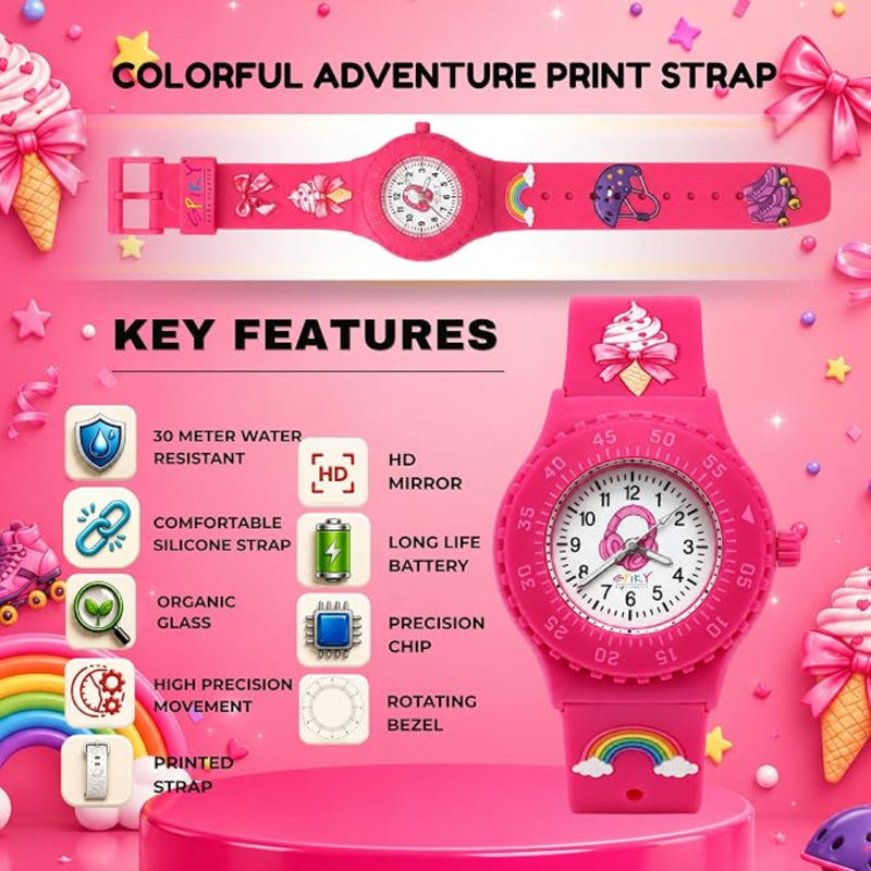 Spiky SPKEVA51 Analog Kids Watch For Boys & Girls
