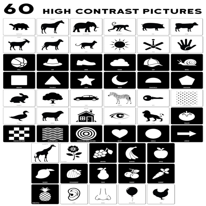 Play Panda High-Contrast Flash Cards