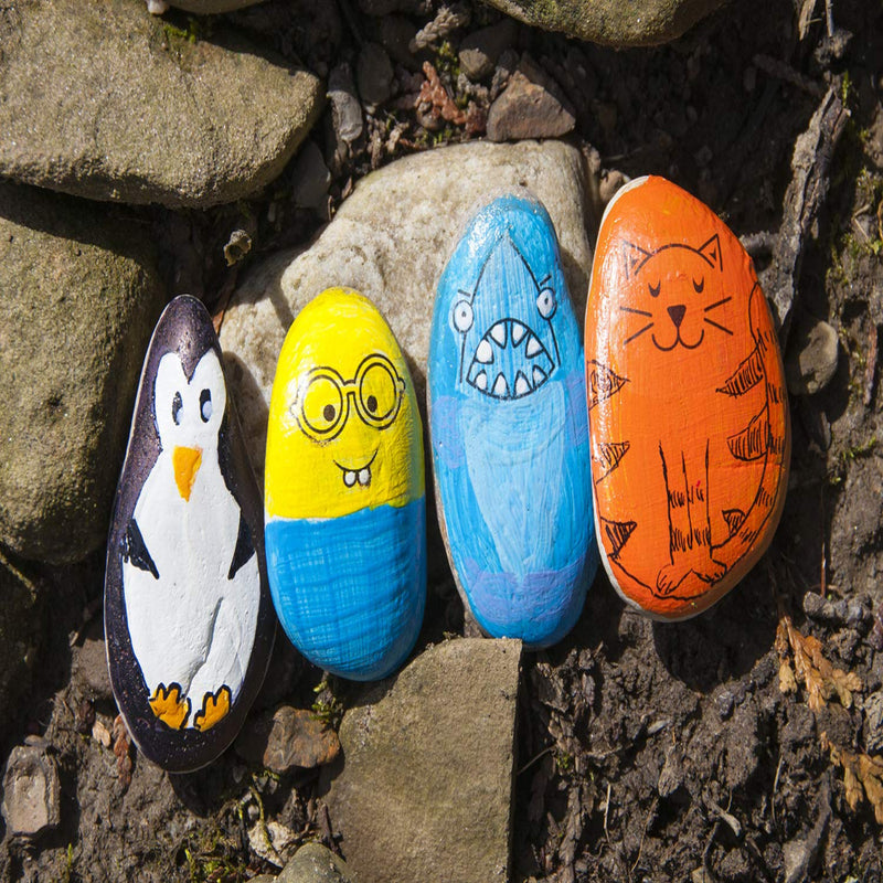 Faber-Castell Hide and Seek Rock Painting Kit