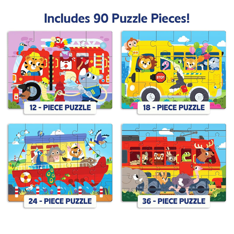 SuperPlay My Vehicles Puzzle Set