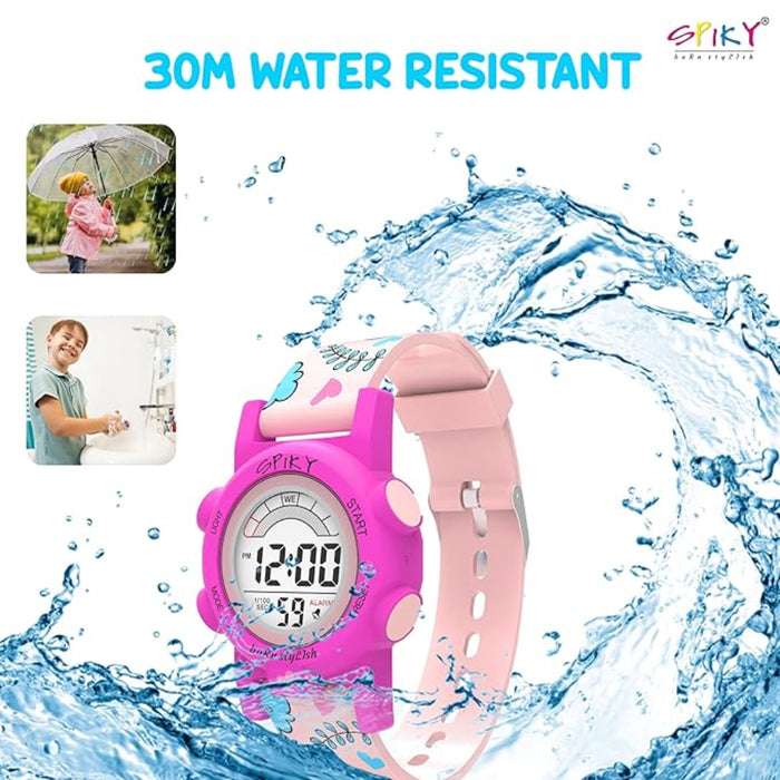 Spiky EVA41 Digital Sports Watch for Kids