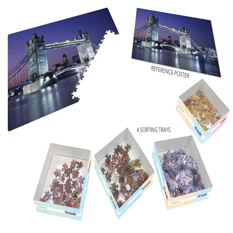 Frank Tower Bridge 500 Piece Jigsaw Puzzle