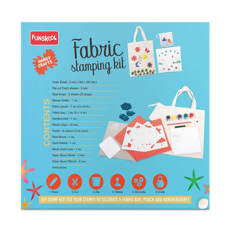 Funskool DIY Fabric Stamping Kit