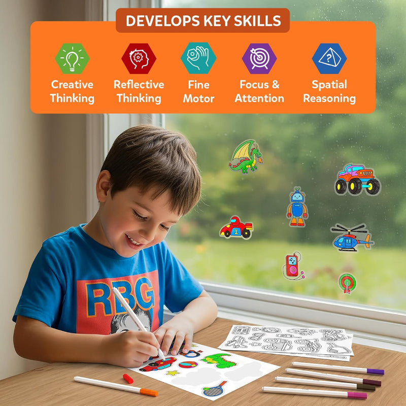 Skillmatics Cling Art – Color Clingz