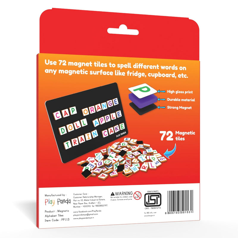 Play Panda Magnetic Tiles for Kids