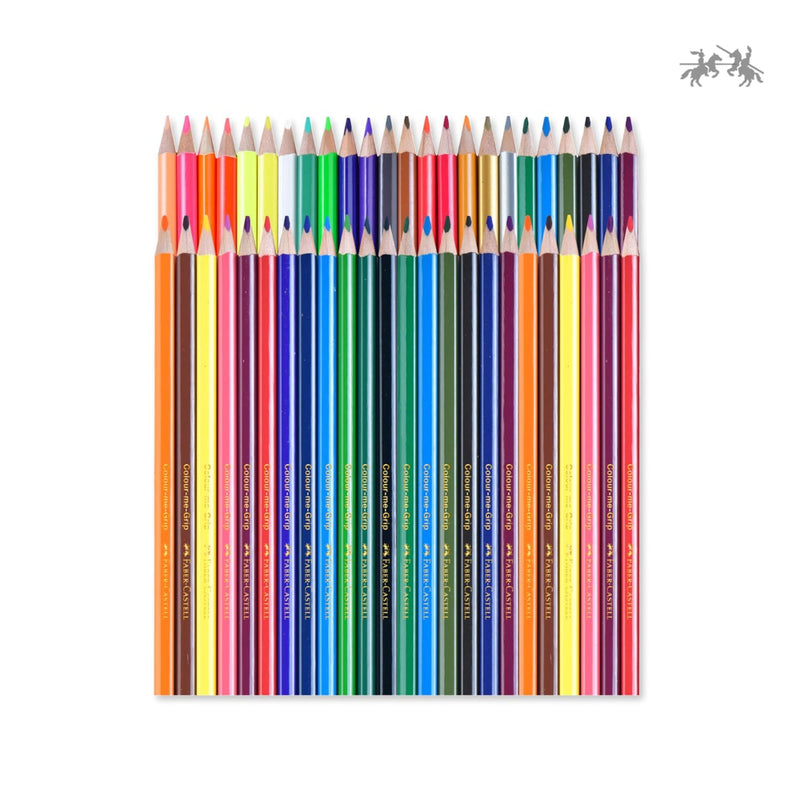 Faber-Castell Triangular Colour Pencil Set – Pack of 48