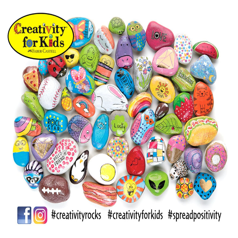 Faber-Castell Hide and Seek Rock Painting Kit