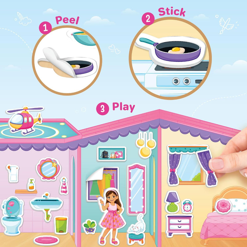 Imagimake My Dream House DIY Sticker Playset