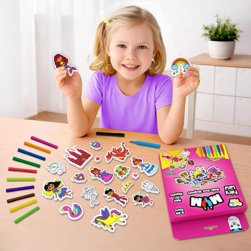 Play Panda Mym Color And Play Make Your Magnet Kits