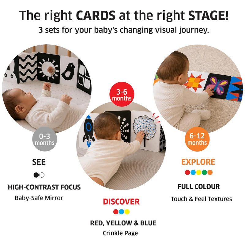 Chalk & Chuckles Heigh - Contrast Sensory Cards
