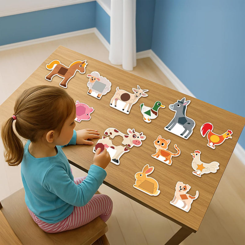 Play Panda Learning Puzzles for Kids Shapes & Animals