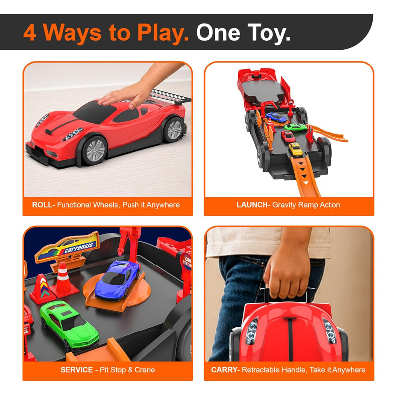 Mirana Car-in-Car Garage Toy for Kids