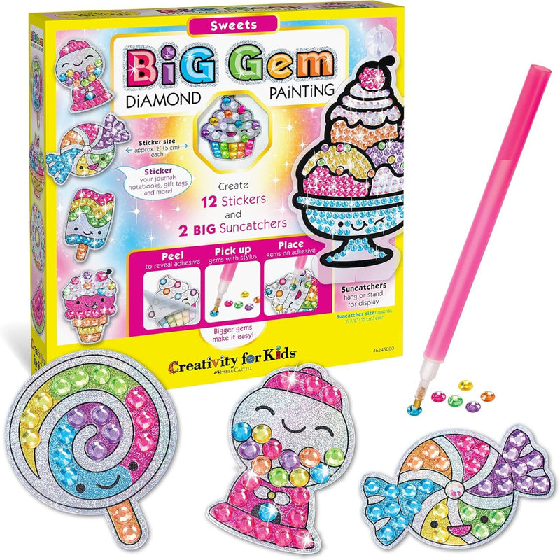 Faber-Castell Big Gem Diamond Painting Sweets Kit