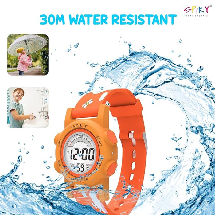 Spiky EVA41 Digital Sports Watch for Kids