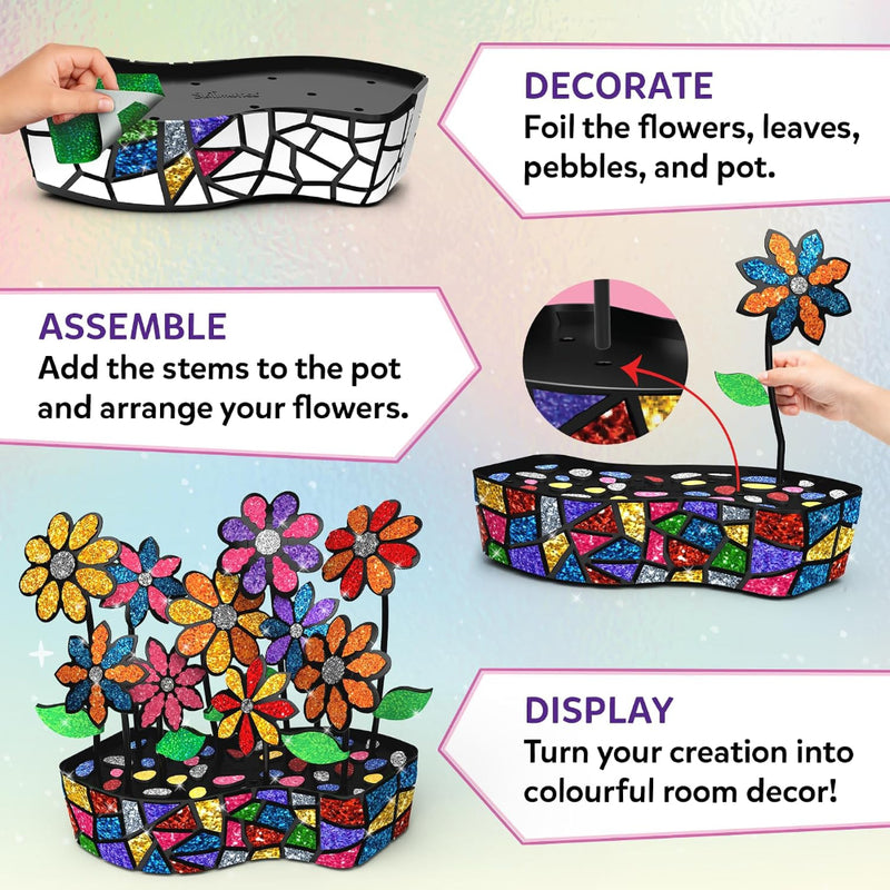 Skillmatics Foil Fun Mosaics - The Flower Pot