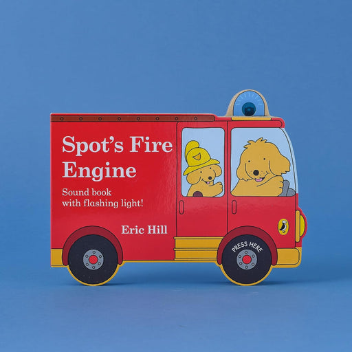 Spots Fire Engine Shaped Book With Siren And Flashing Light! (Age : 2Years+)