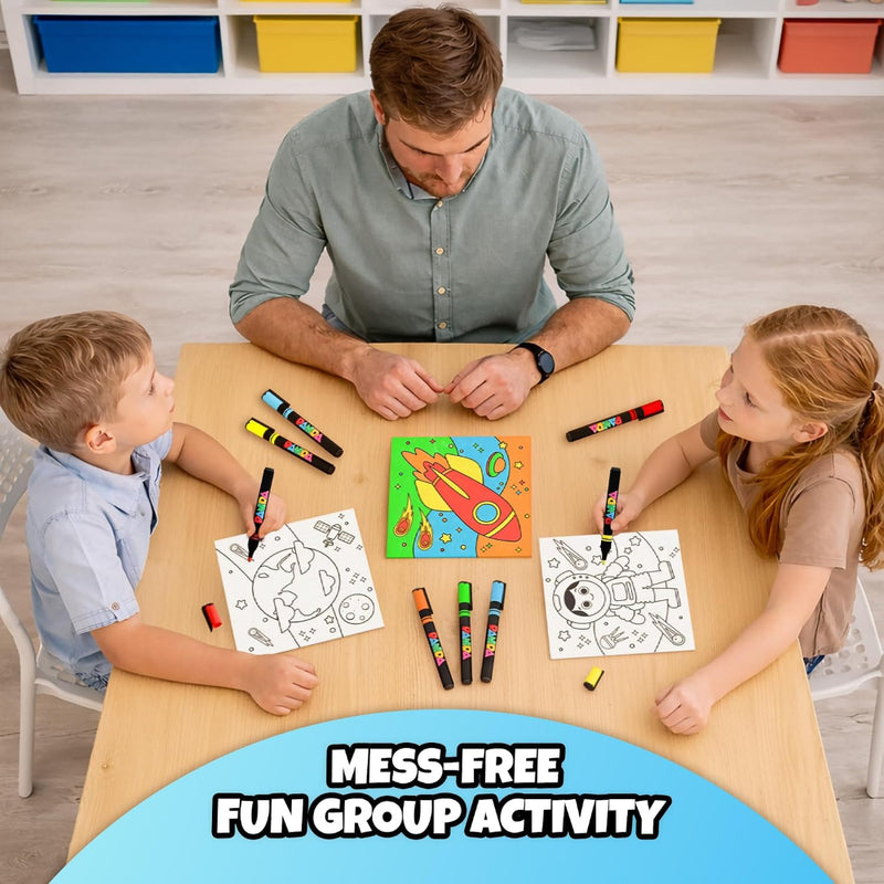 Play Panda Mess Free Canvas Art