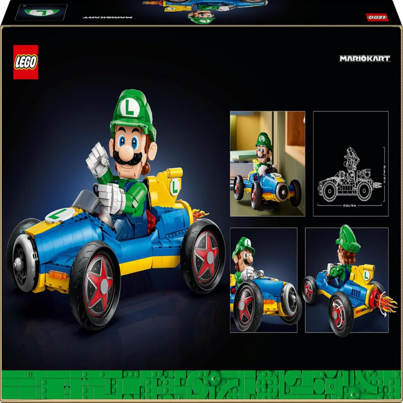 Lego 72050 Super Mario Mario Kart – Luigi & Mach 8 (2234 Pieces)