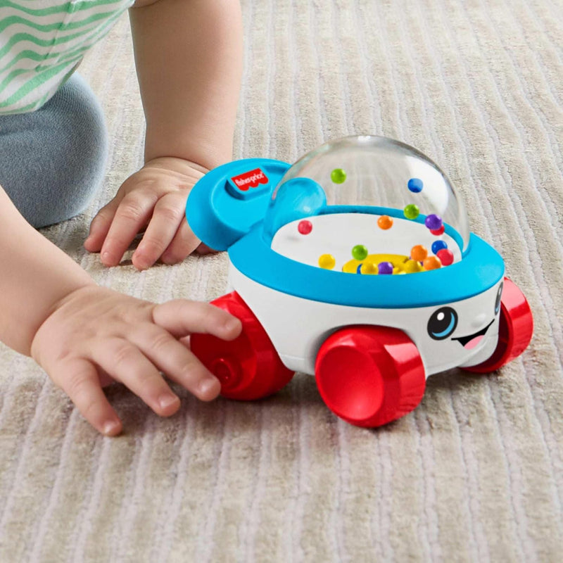 Fisher-Price Baby Toy Corn Popper Push-Along Vehicle